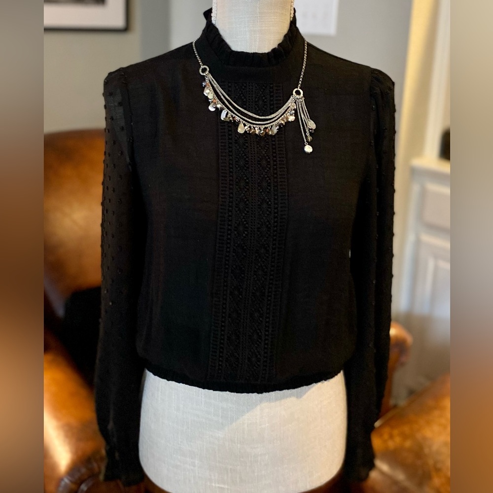 Vintage Unique Pearl & Quartz Silver Toned Boho Necklace